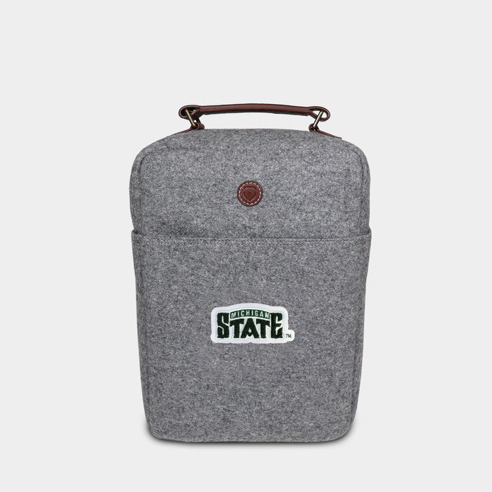 Michigan State Vintage Woolen Shoe Bag