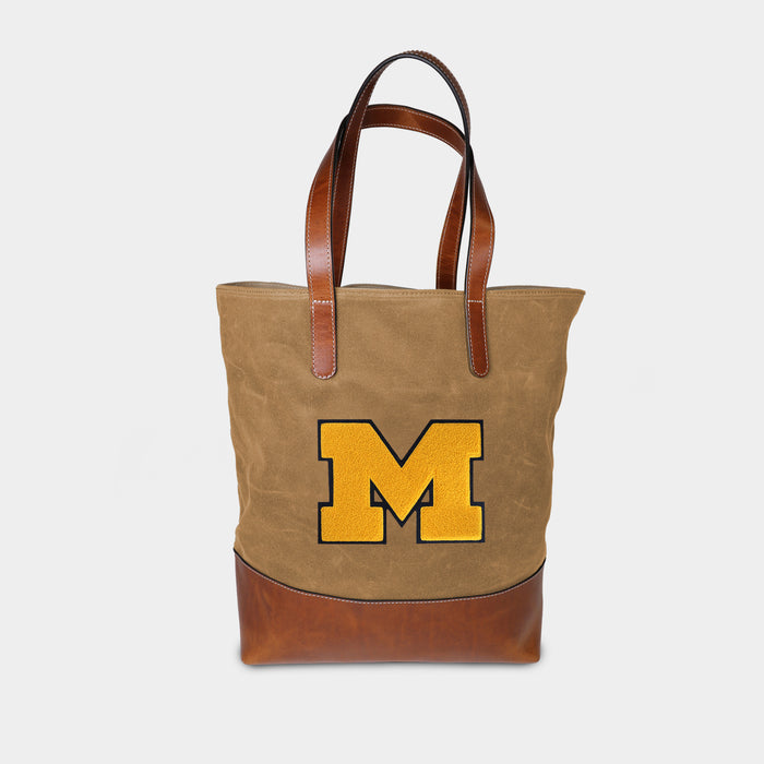 Michigan Wolverines "M" Canvas Tote