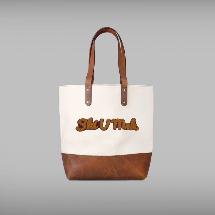 Minnesota Golden Gophers "Ski U Mah" Cream Tote Bag