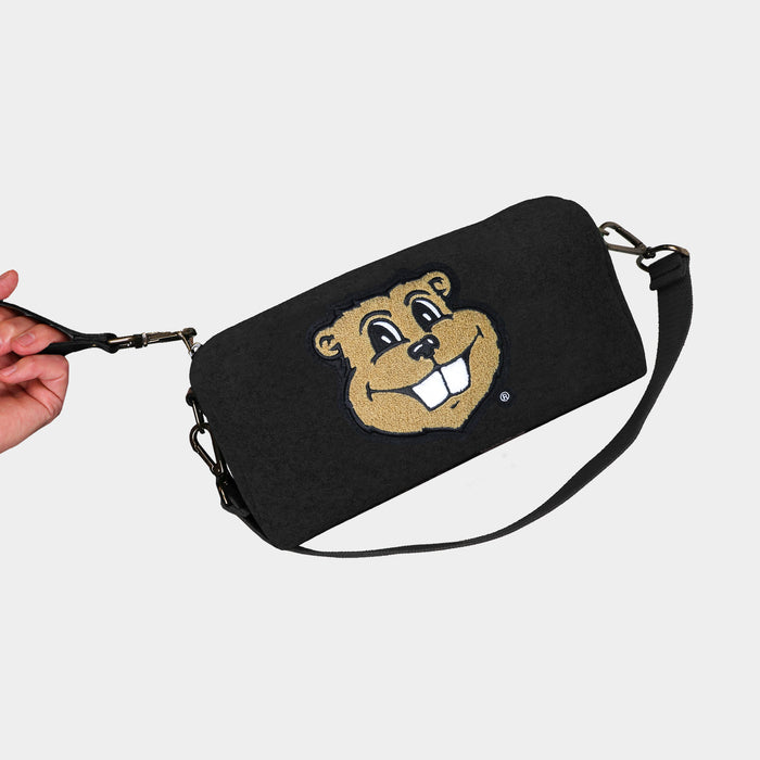 Minnesota Golden Gophers Goldy Black Wool Locker Room Bag