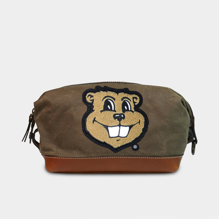 Minnesota Golden Gophers Goldy Pro Waxed Canvas Dopp Kit