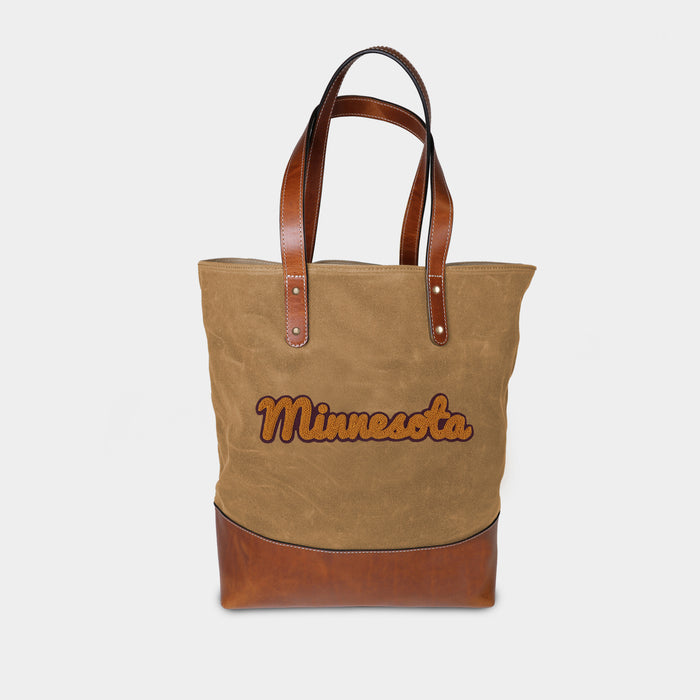 Minnesota Golden Gophers Script Canvas Tote