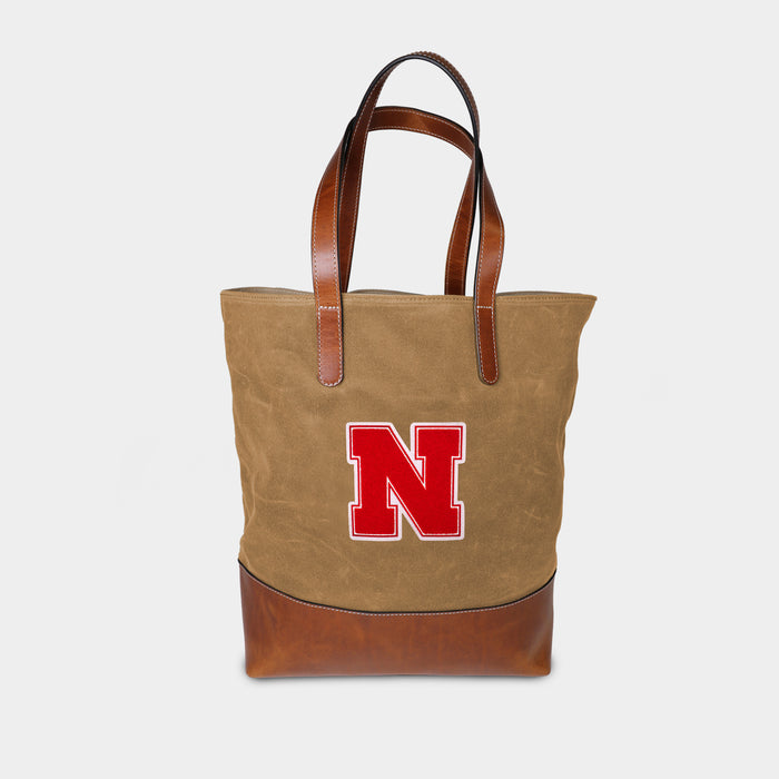 Nebraska Cornhuskers "N" Canvas Tote