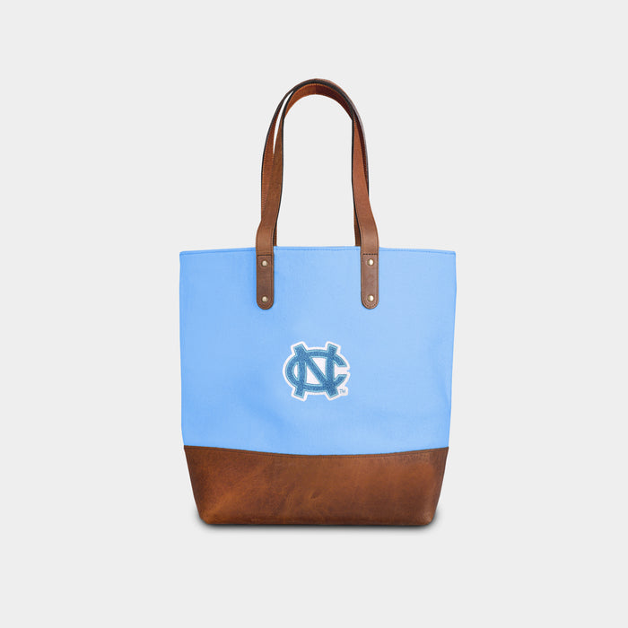 North Carolina Tar Heels  Vintage "NC" Carolina Blue Tote Bag