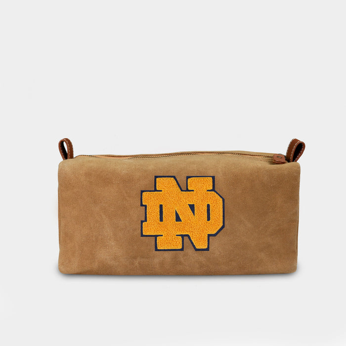 Notre Dame Fighting Irish "ND" Canvas Dopp Kit