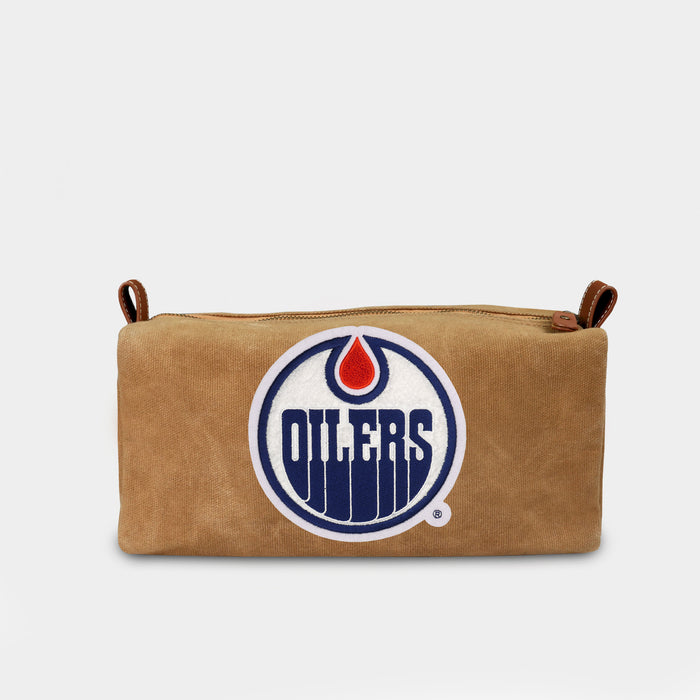 Edmonton Oilers Canvas Dopp Kit