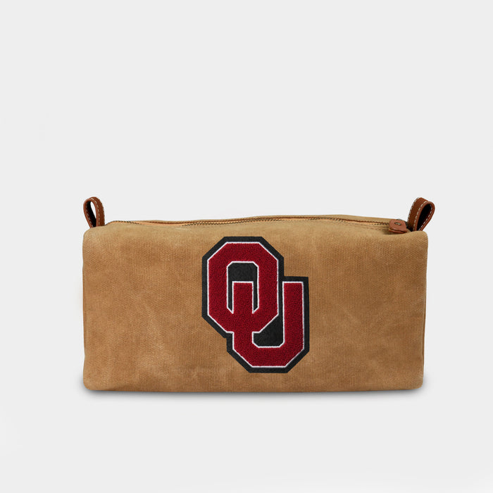 Oklahoma Sooners Canvas Dopp Kit