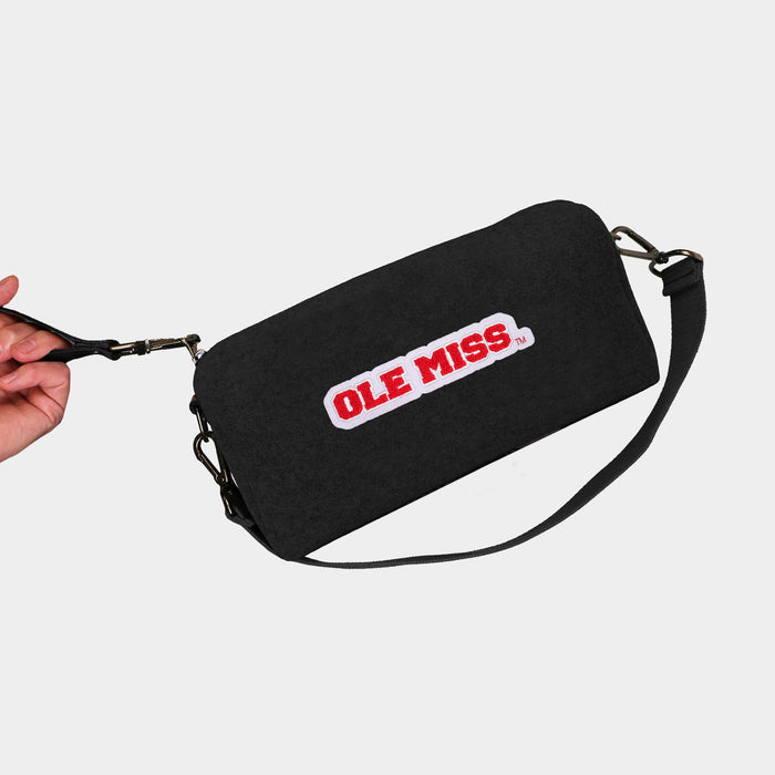 Ole Miss Rebels Block Vault Black Locker Room Bag