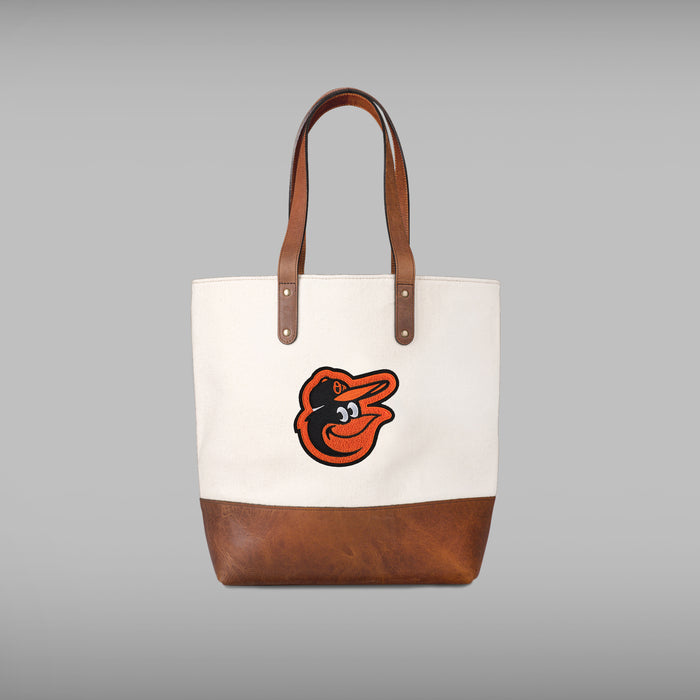 Baltimore Orioles Cream Tote Bag