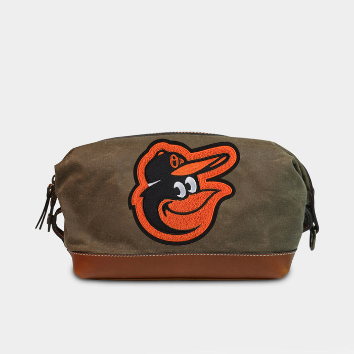 Baltimore Orioles Pro Waxed Canvas Dopp Kit