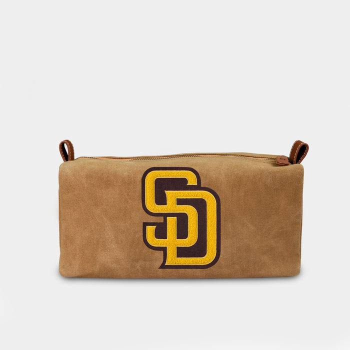 San Diego Padres Yellow "SD" Canvas Dopp Kit
