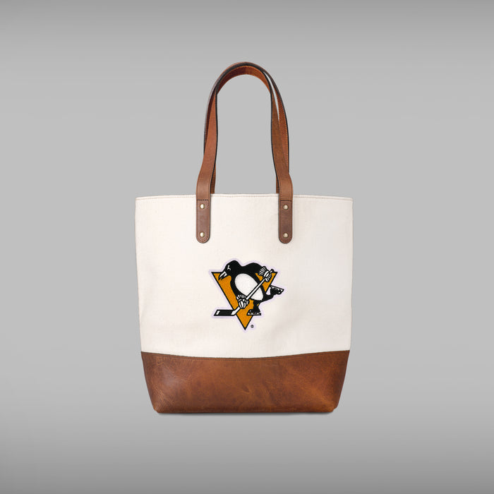 Pittsburgh Penguins Cream Tote Bag
