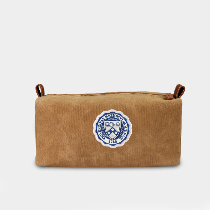 Penn Quakers "Seal" Canvas Dopp Kit