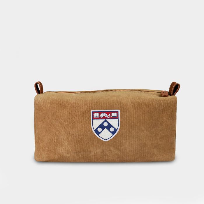 Penn Quakers "Shield" Canvas Dopp Kit