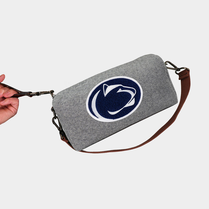 Penn State Nittany Lions Grey Wool Locker Room Bag