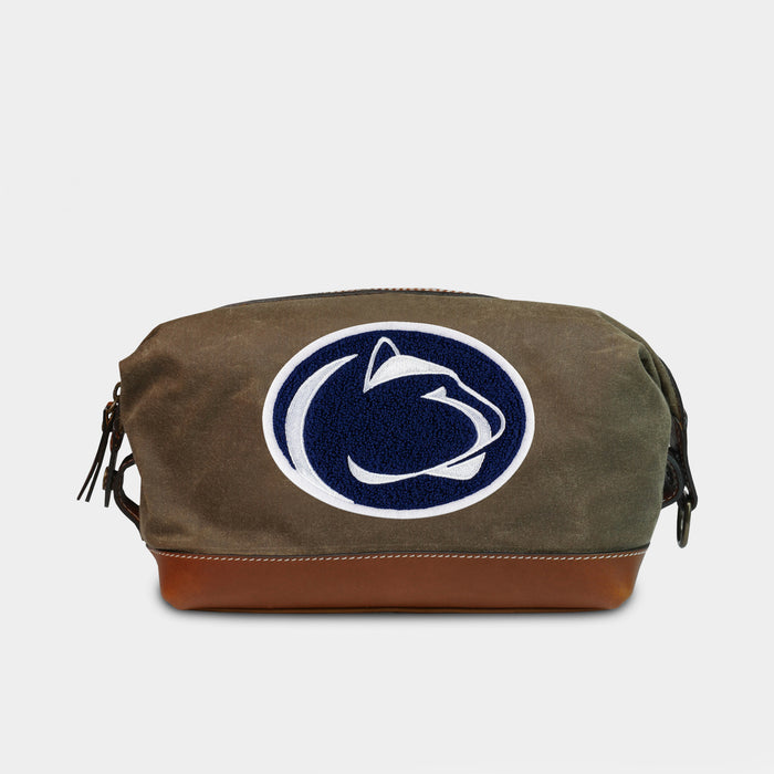 Penn State Nittany Lions Pro Waxed Canvas Dopp Kit