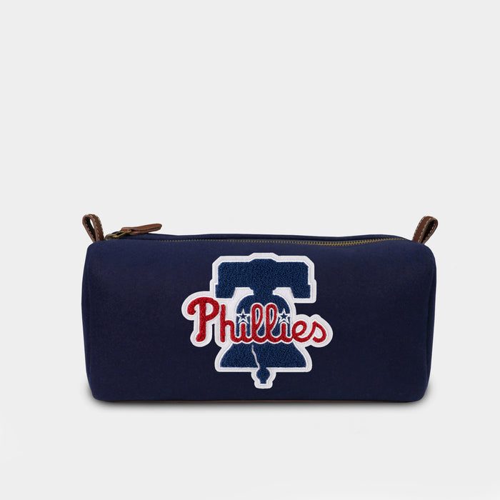 Philadelphia Phillies Navy Wool Dopp Kit