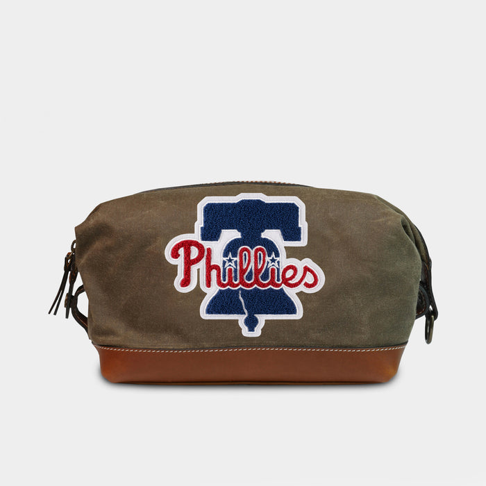Philadelphia Phillies Pro Waxed Canvas Dopp Kit