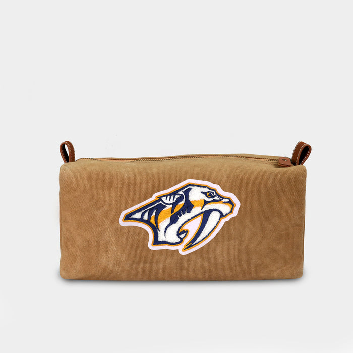 Nashville Predators Canvas Dopp Kit