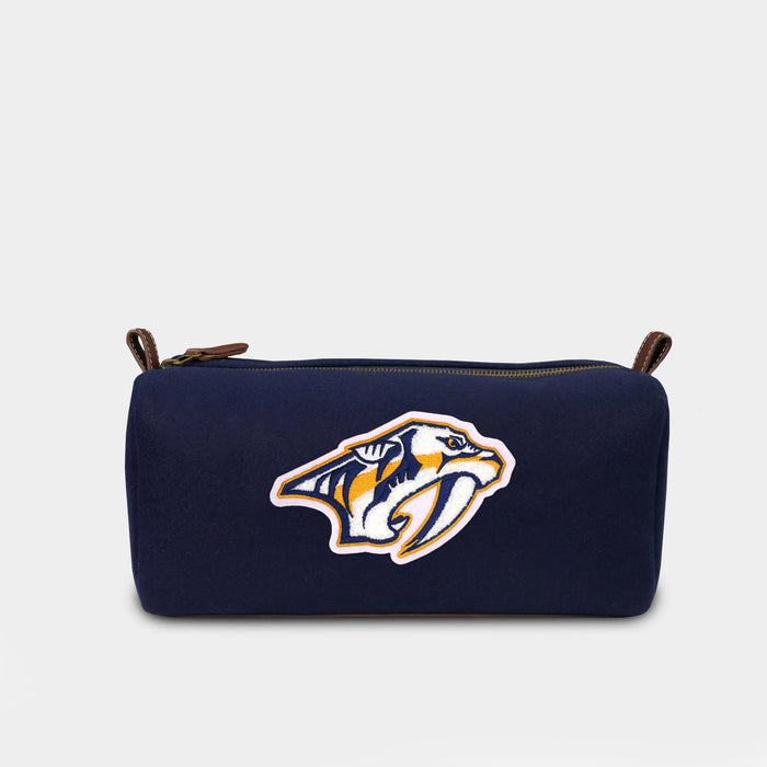 Nashville Predators Wool Dopp Kit
