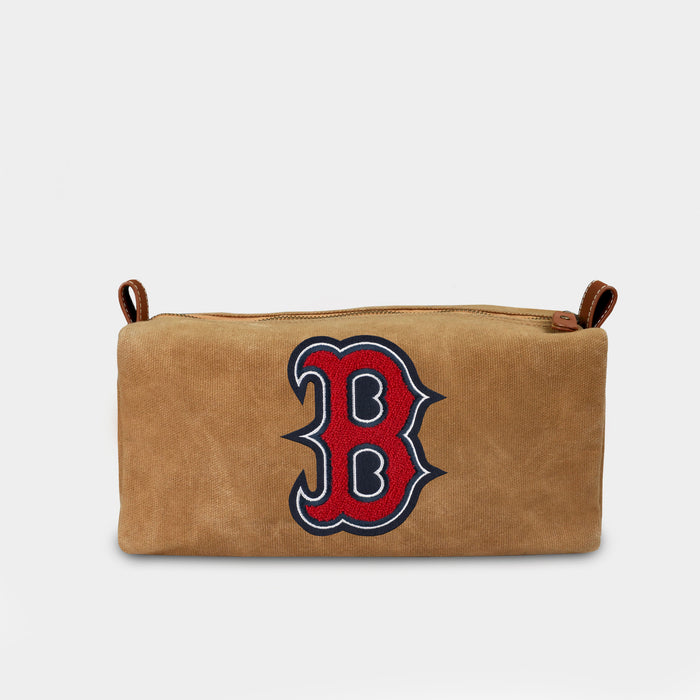 Boston Red Sox "B" Canvas Dopp Kit