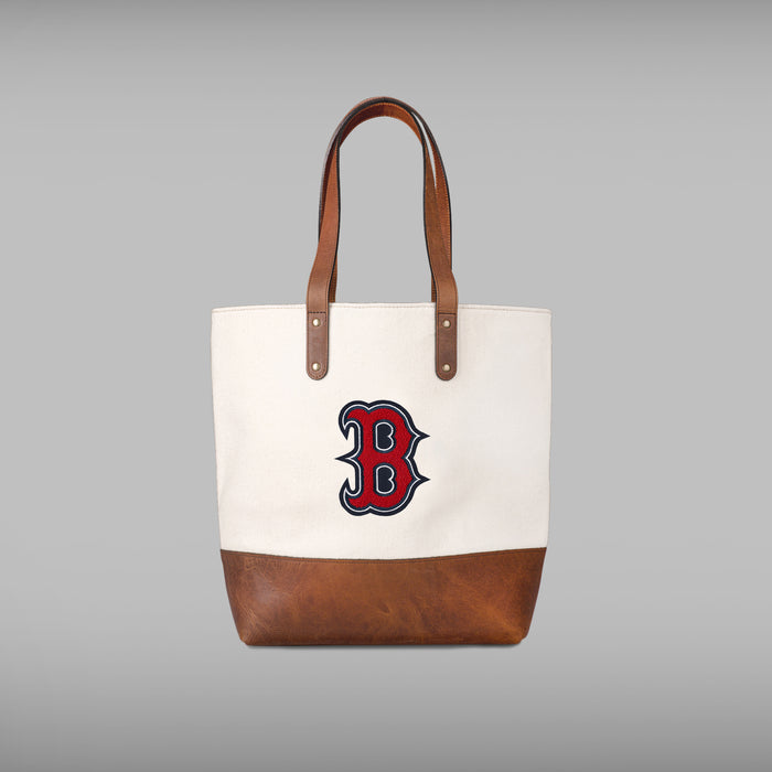 Boston Red Sox "B" Cream Tote Bag