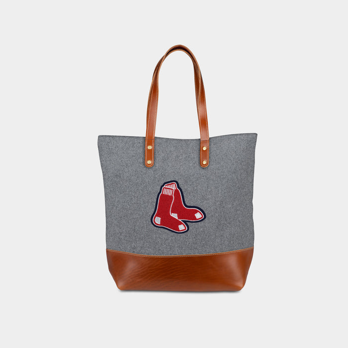 Boston Red Sox "Socks" Grey Tote Bag
