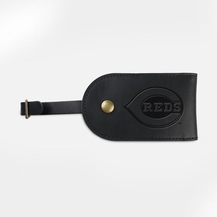 Cincinnati Reds Black Luggage Tag