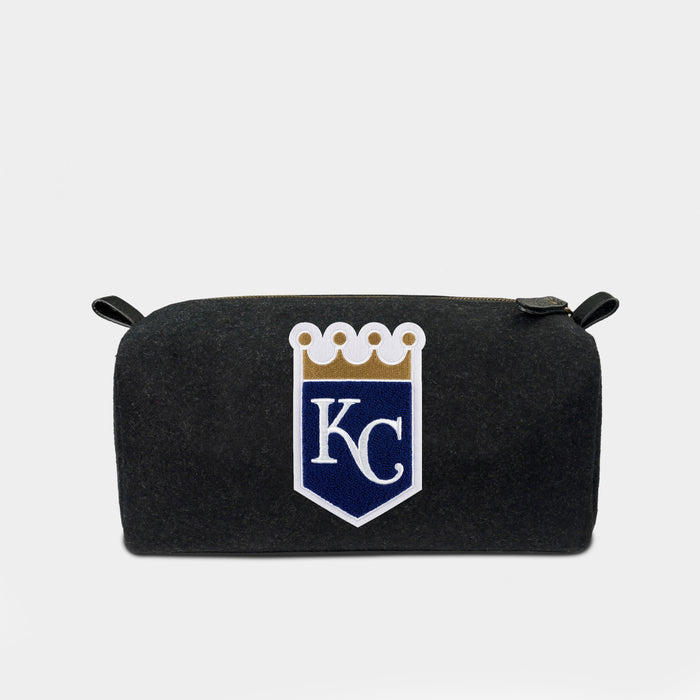Kansas City Royals Black Wool Dopp Kit