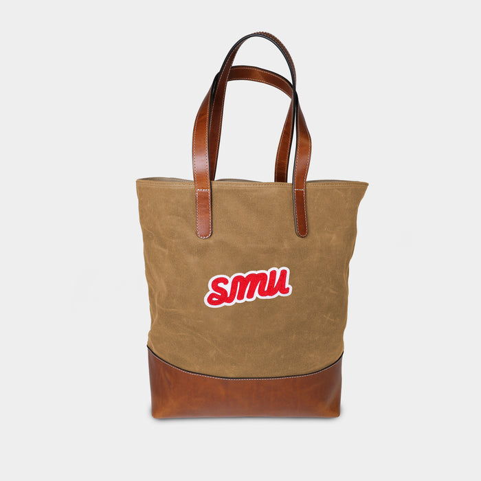 SMU Mustangs Vault "SMU" Canvas Tote