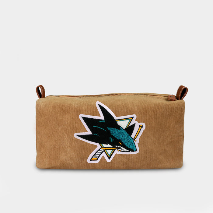 San Jose Sharks Canvas Dopp Kit