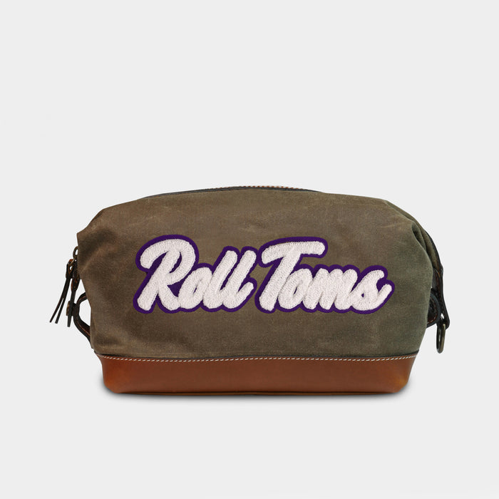 St. Thomas Tommies "Roll Toms" Pro Waxed Canvas Dopp Kit