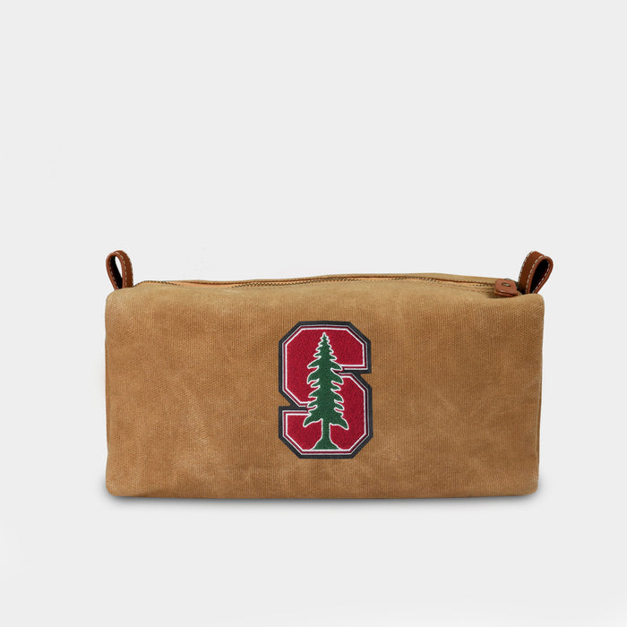 Stanford Cardinal Canvas Dopp Kit