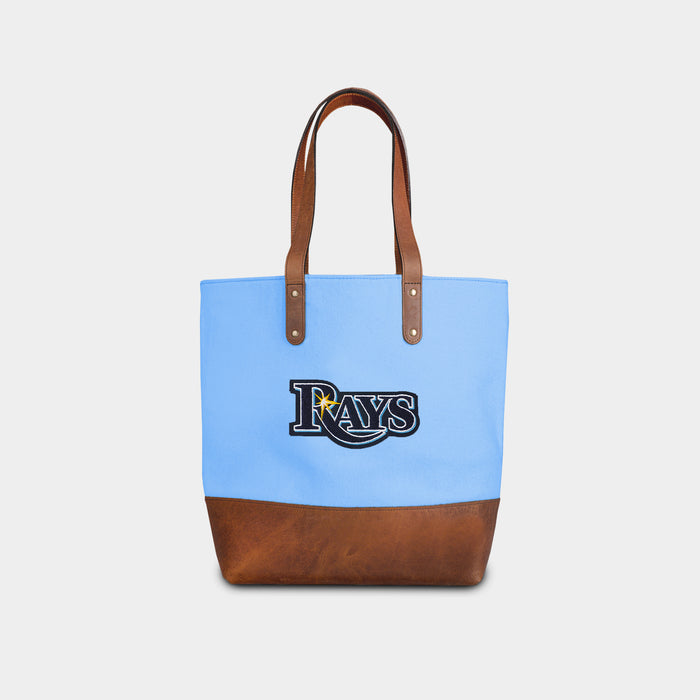 Tampa Bay Rays Carolina Blue Tote Bag