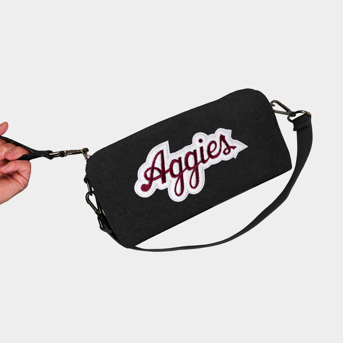 Texas A&M Aggies Black Wool Locker Room Bag