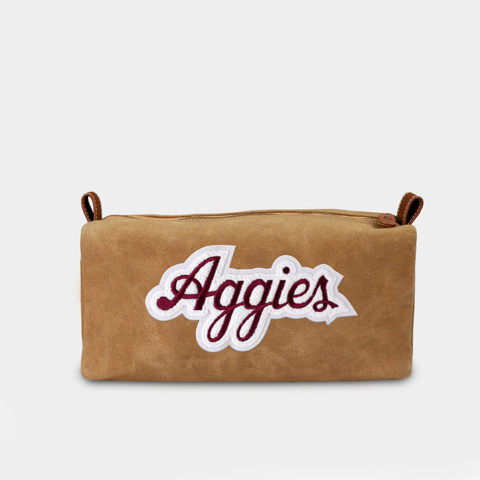 Texas A&M Aggies Canvas Dopp Kit