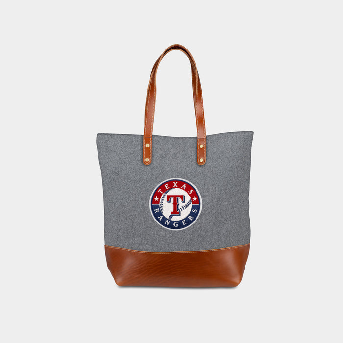 Texas Rangers Grey Tote Bag