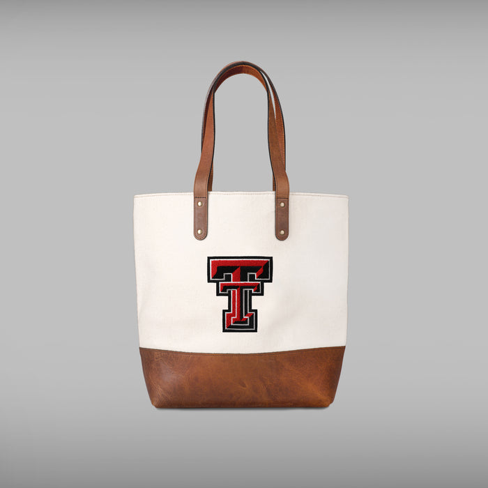 Texas Tech Red Raiders Cream Tote Bag