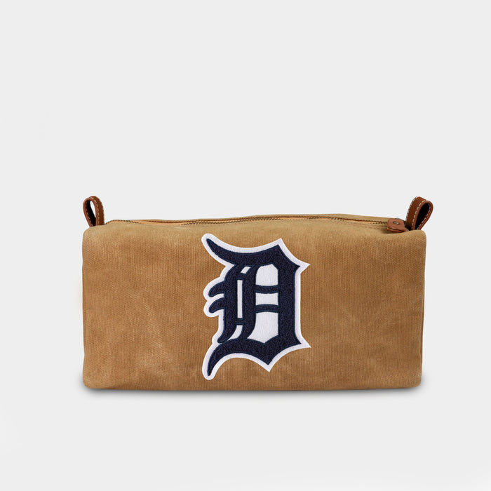 Detroit Tigers Blue "D" Canvas Dopp Kit