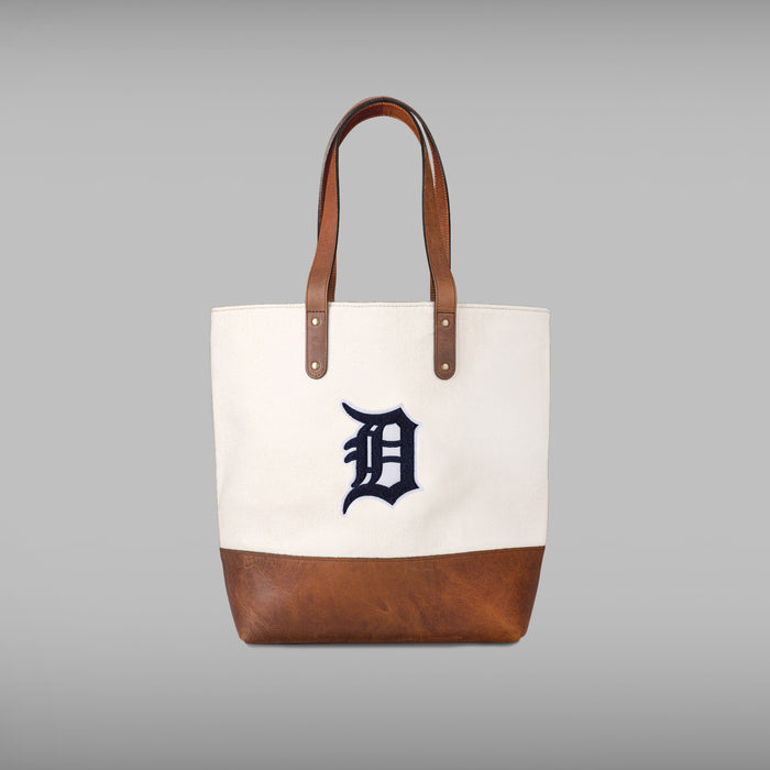 Detroit Tigers Cream Tote Bag