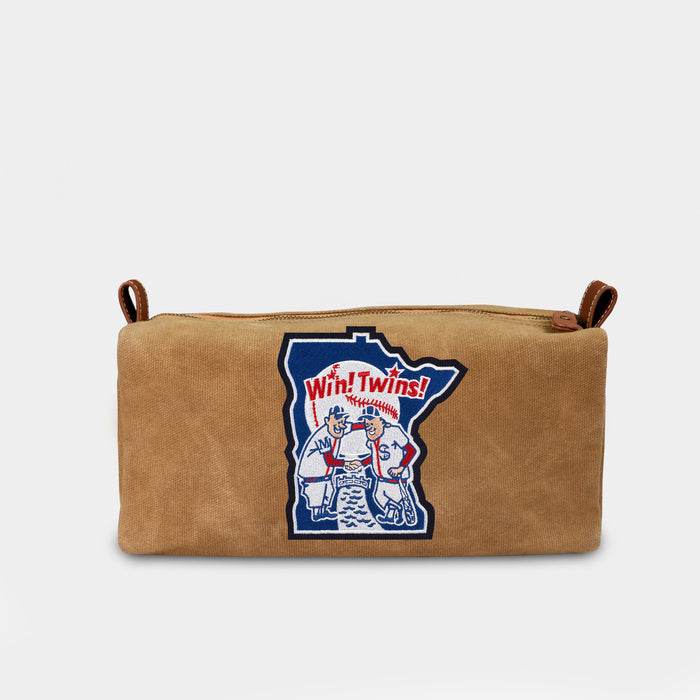 Minnesota Twins Canvas Dopp Kit