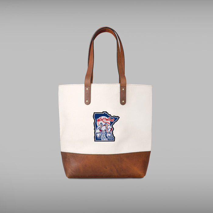 Minnesota Twins Vintage Cream Tote Bag