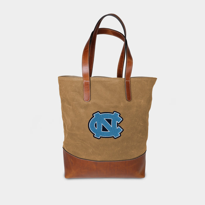 North Carolina Tar Heels "NC"  Canvas Tote