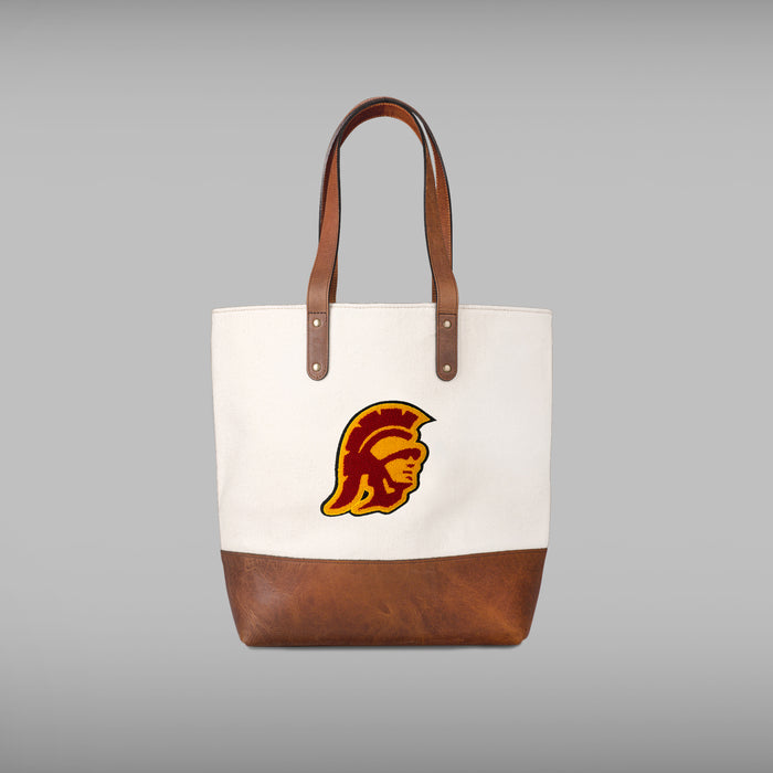 USC Trojans Cream Tote Bag
