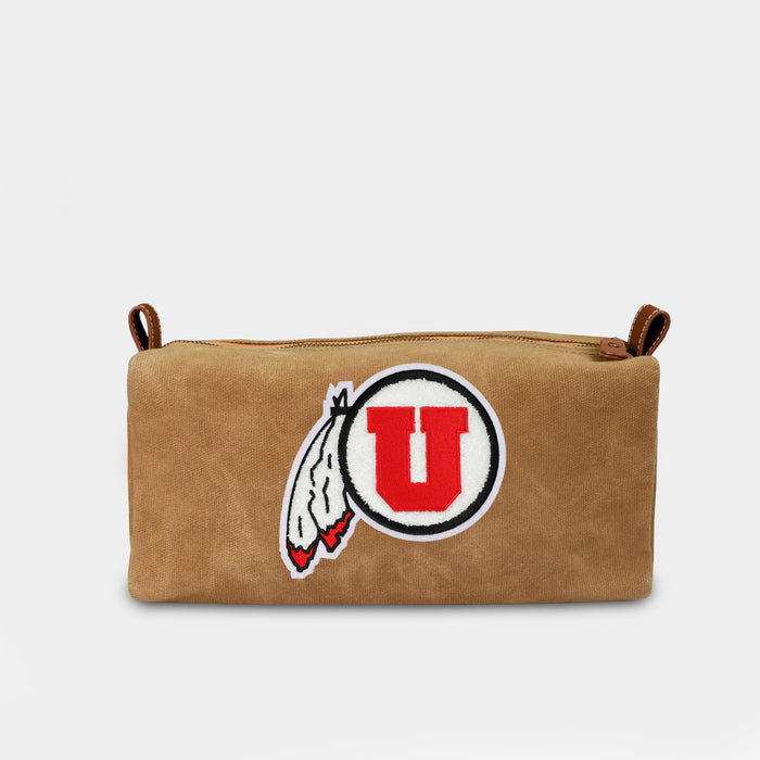 Utah Utes Canvas Dopp Kit
