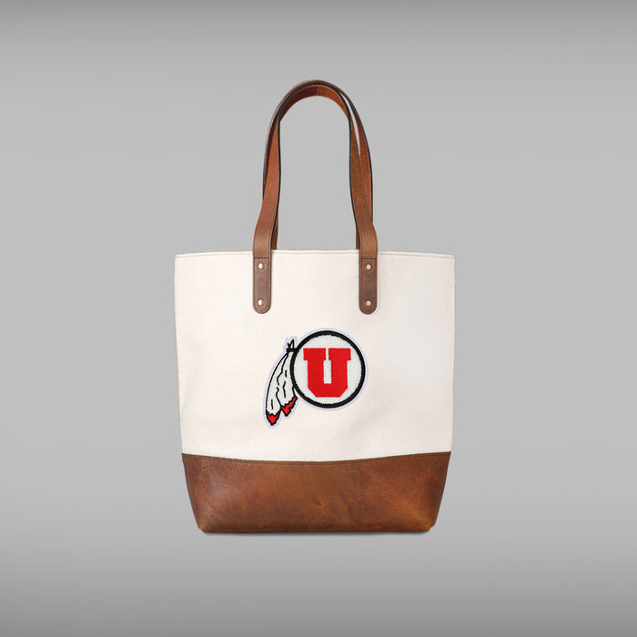 Utah Utes Cream Tote Bag