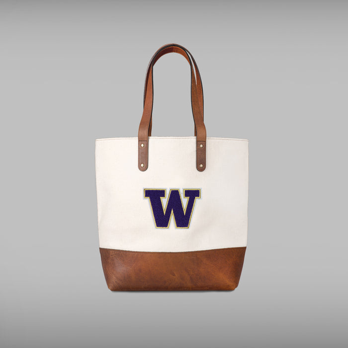 Washington Huskies Cream Tote Bag
