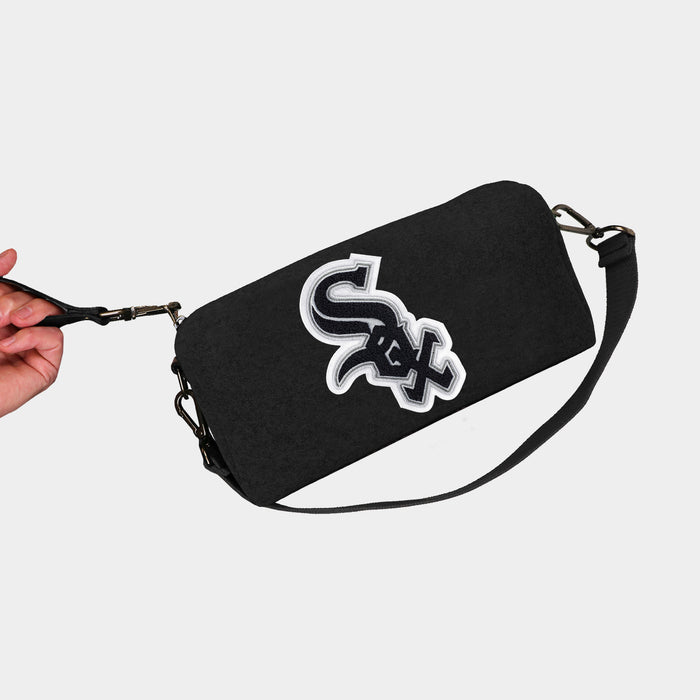 Chicago White Sox Black Wool Locker Room Bag