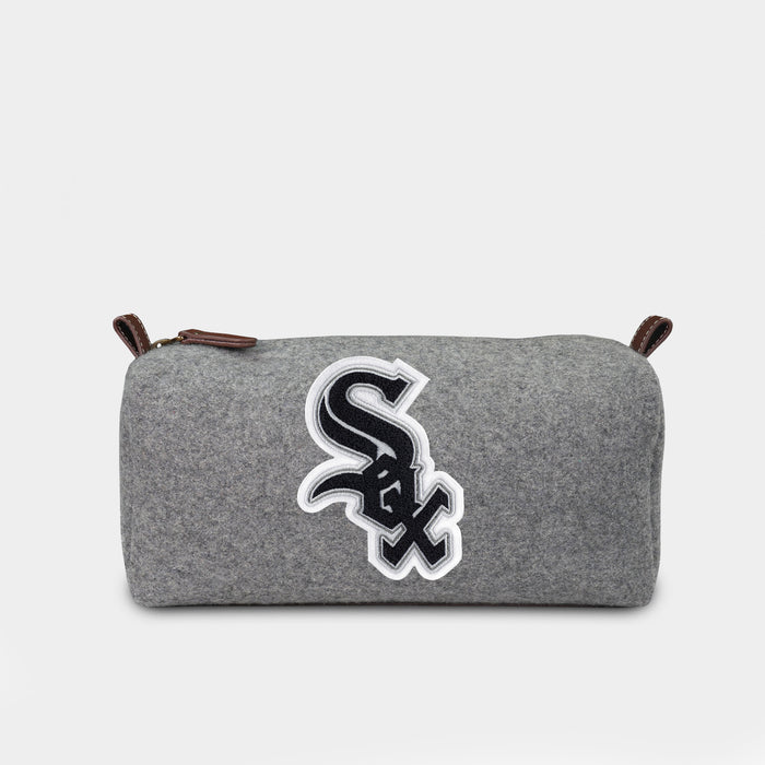Chicago White Sox Grey Wool Dopp Kit