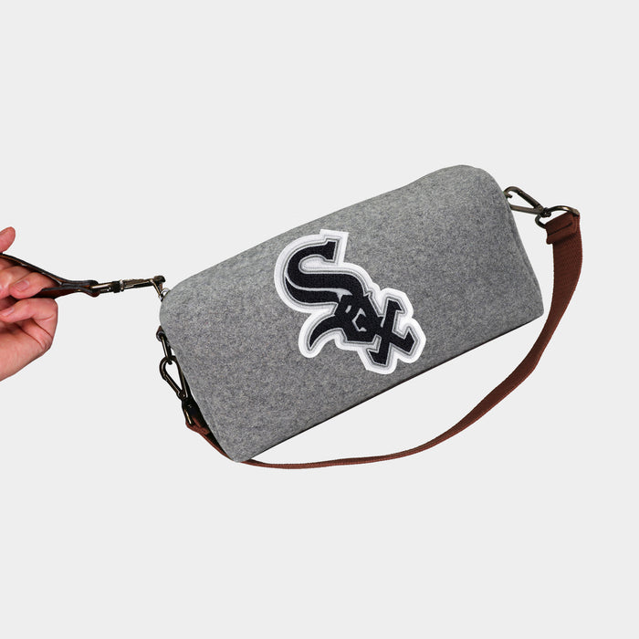 Chicago White Sox Grey Wool Locker Room Bag